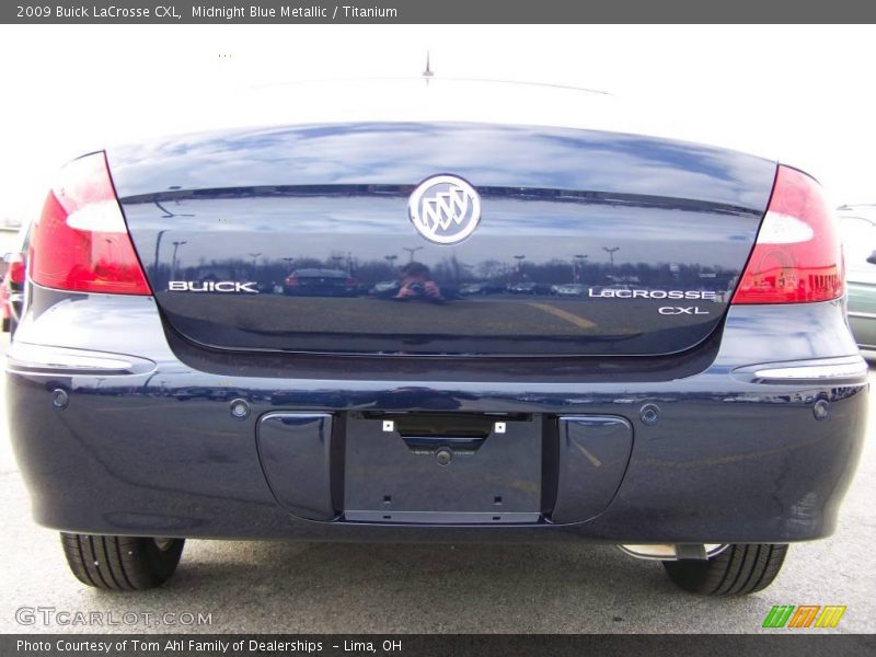 Midnight Blue Metallic / Titanium 2009 Buick LaCrosse CXL