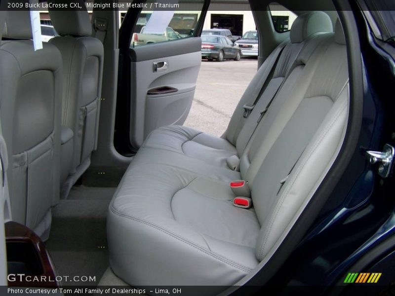 Midnight Blue Metallic / Titanium 2009 Buick LaCrosse CXL