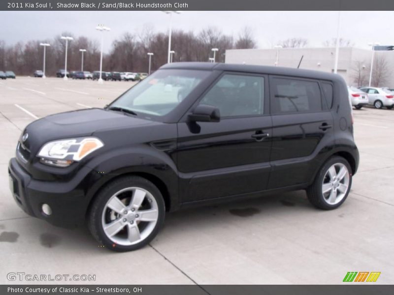 Shadow Black / Sand/Black Houndstooth Cloth 2011 Kia Soul !
