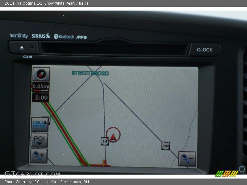 Snow White Pearl / Beige 2011 Kia Optima LX
