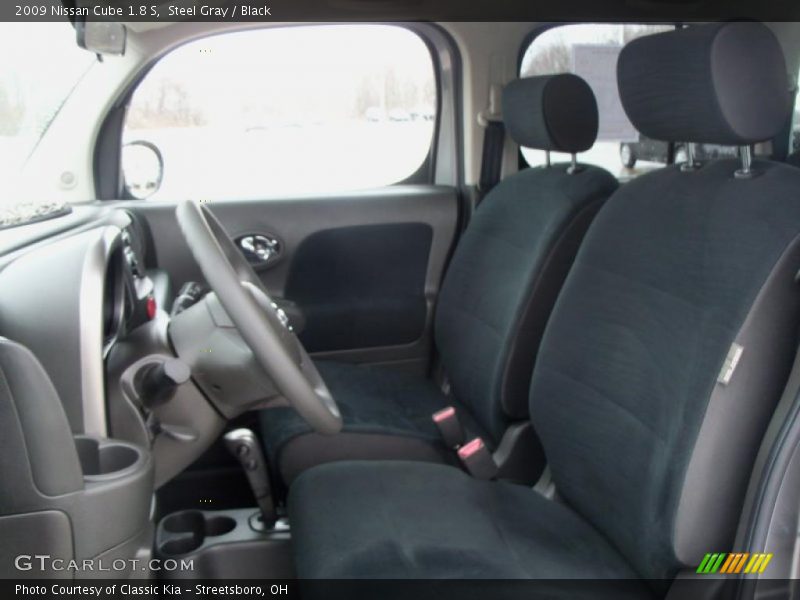 Steel Gray / Black 2009 Nissan Cube 1.8 S