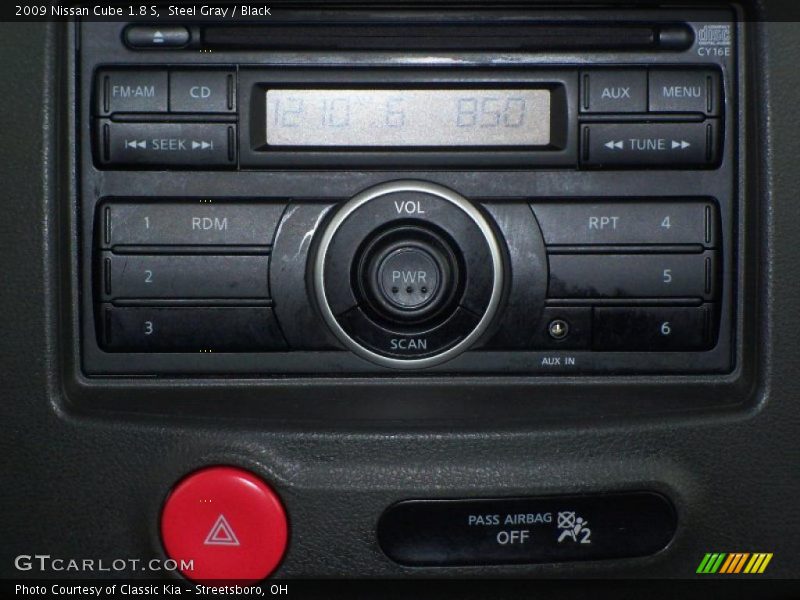 Steel Gray / Black 2009 Nissan Cube 1.8 S