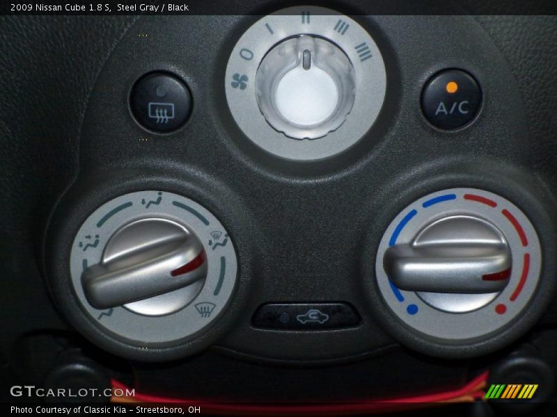 Steel Gray / Black 2009 Nissan Cube 1.8 S