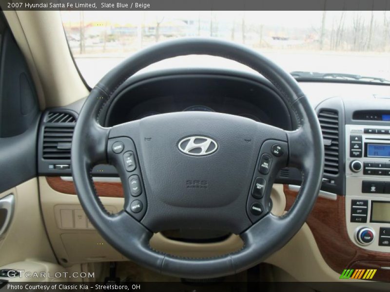  2007 Santa Fe Limited Steering Wheel