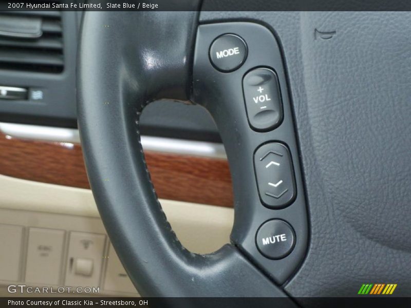 Controls of 2007 Santa Fe Limited