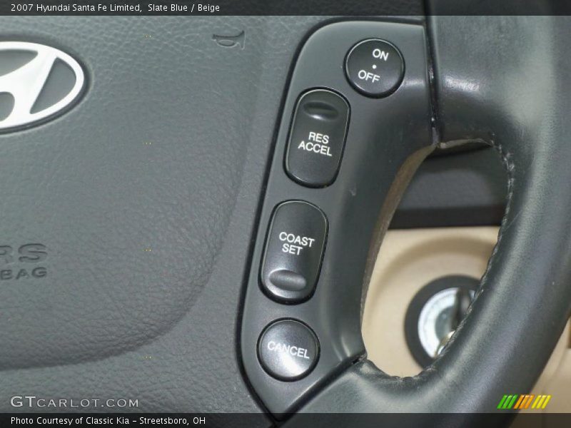 Controls of 2007 Santa Fe Limited