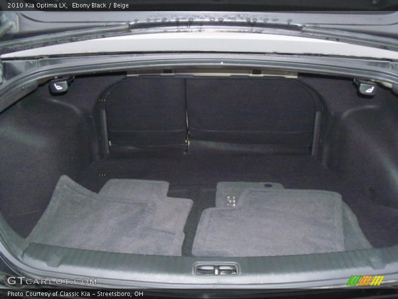 Ebony Black / Beige 2010 Kia Optima LX