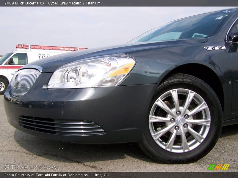 Cyber Gray Metallic / Titanium 2009 Buick Lucerne CX