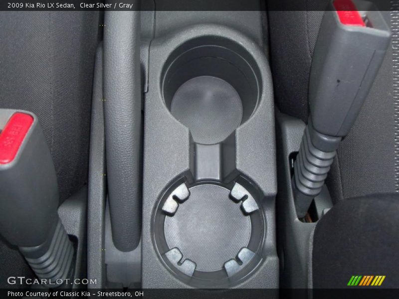 Clear Silver / Gray 2009 Kia Rio LX Sedan