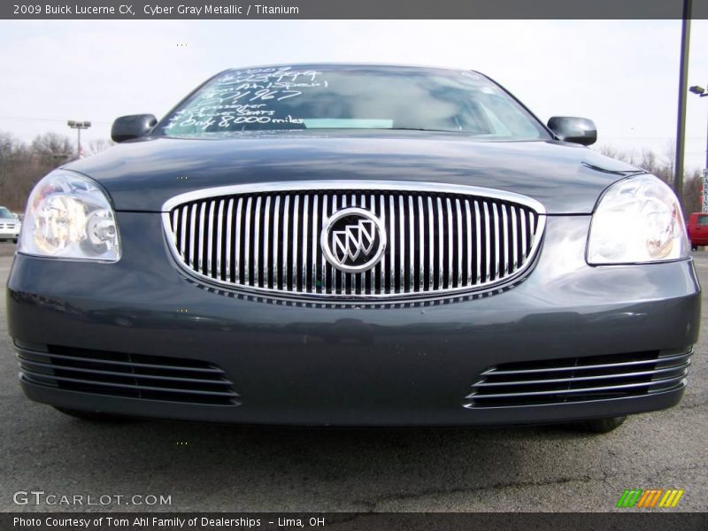 Cyber Gray Metallic / Titanium 2009 Buick Lucerne CX