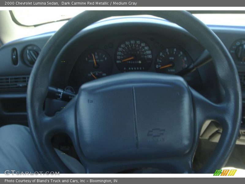 Dark Carmine Red Metallic / Medium Gray 2000 Chevrolet Lumina Sedan