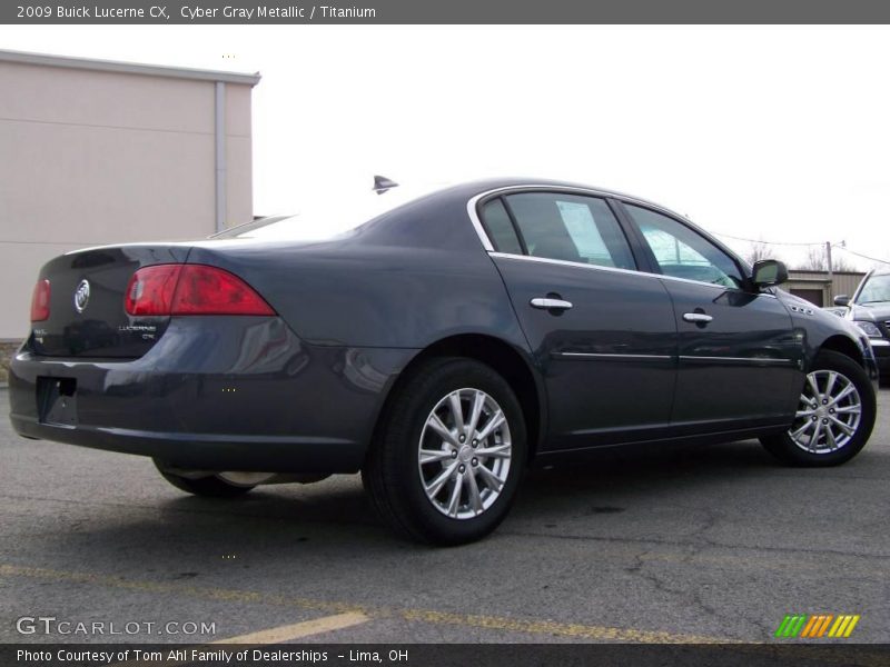 Cyber Gray Metallic / Titanium 2009 Buick Lucerne CX