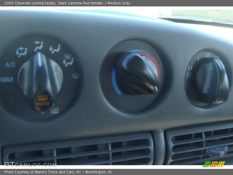 Dark Carmine Red Metallic / Medium Gray 2000 Chevrolet Lumina Sedan