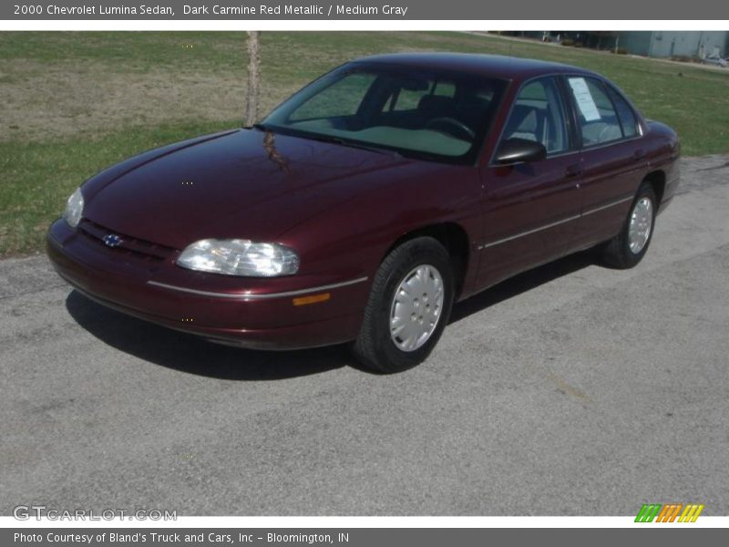 Dark Carmine Red Metallic / Medium Gray 2000 Chevrolet Lumina Sedan