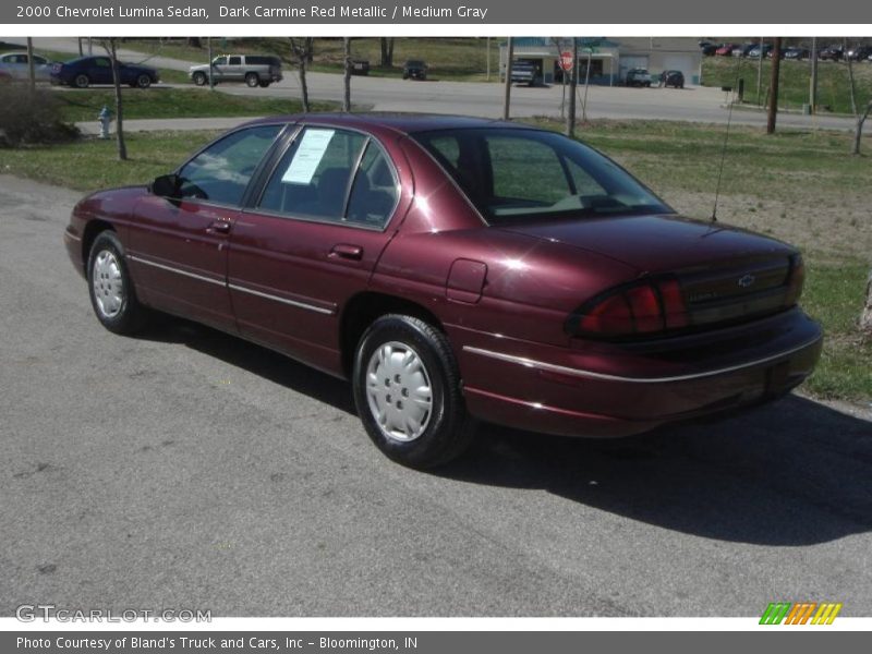 Dark Carmine Red Metallic / Medium Gray 2000 Chevrolet Lumina Sedan