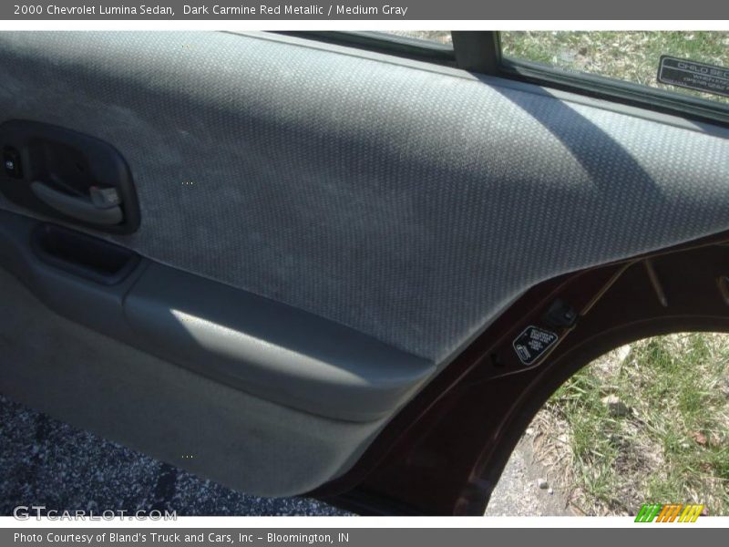 Dark Carmine Red Metallic / Medium Gray 2000 Chevrolet Lumina Sedan