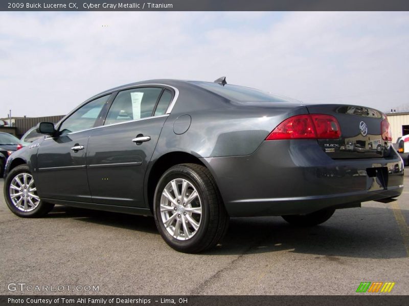 Cyber Gray Metallic / Titanium 2009 Buick Lucerne CX