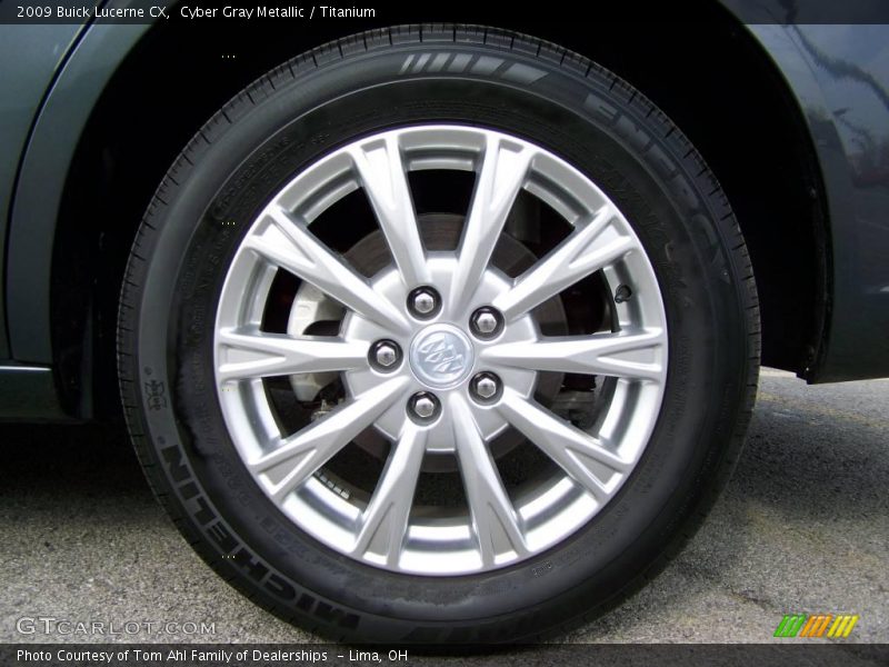 Cyber Gray Metallic / Titanium 2009 Buick Lucerne CX