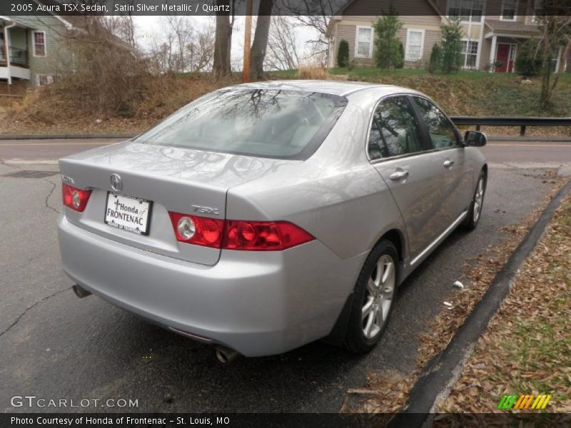 Satin Silver Metallic / Quartz 2005 Acura TSX Sedan