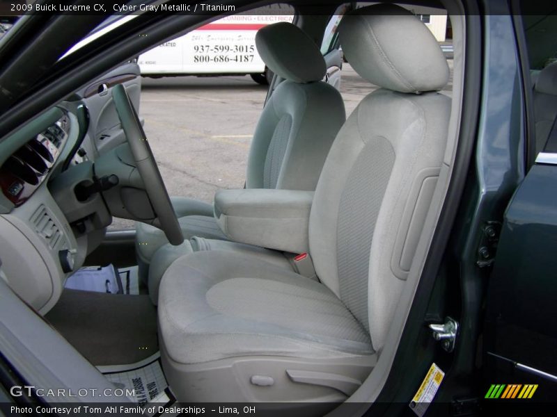 Cyber Gray Metallic / Titanium 2009 Buick Lucerne CX