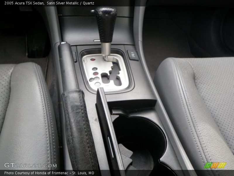 Satin Silver Metallic / Quartz 2005 Acura TSX Sedan