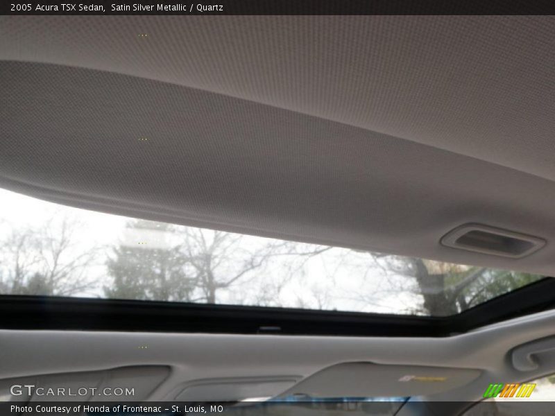 Satin Silver Metallic / Quartz 2005 Acura TSX Sedan