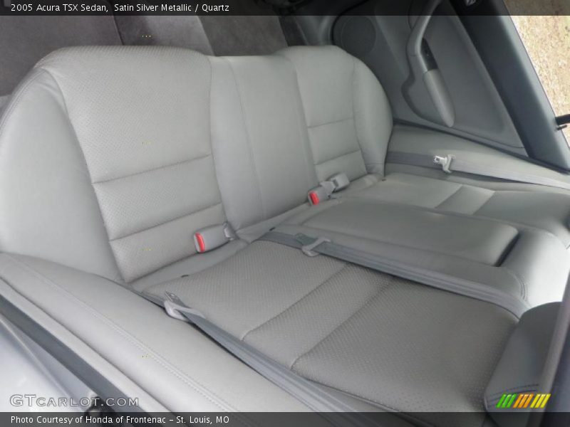 Satin Silver Metallic / Quartz 2005 Acura TSX Sedan