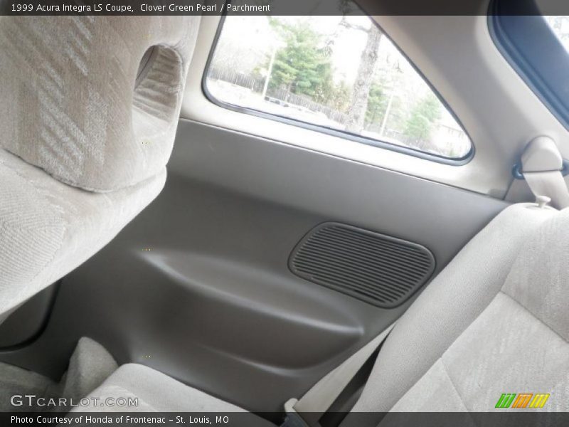 Clover Green Pearl / Parchment 1999 Acura Integra LS Coupe
