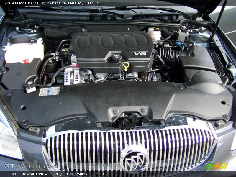 Cyber Gray Metallic / Titanium 2009 Buick Lucerne CX