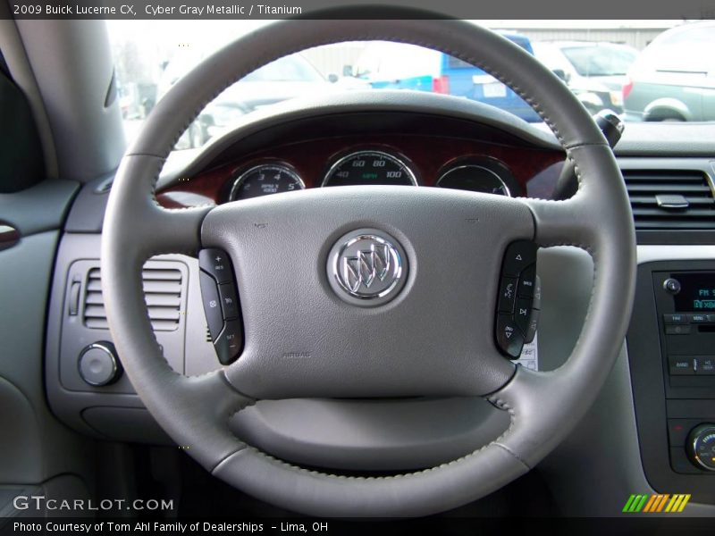 Cyber Gray Metallic / Titanium 2009 Buick Lucerne CX