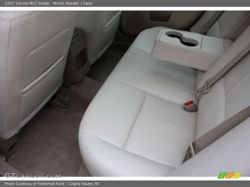 Merlot Metallic / Sand 2007 Lincoln MKZ Sedan