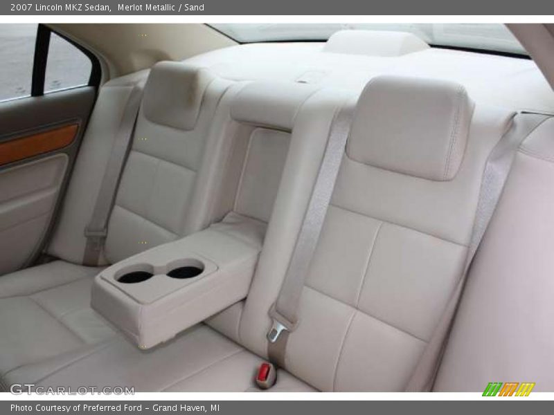 Merlot Metallic / Sand 2007 Lincoln MKZ Sedan