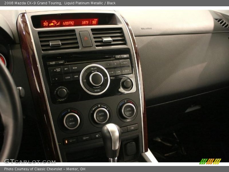 Liquid Platinum Metallic / Black 2008 Mazda CX-9 Grand Touring