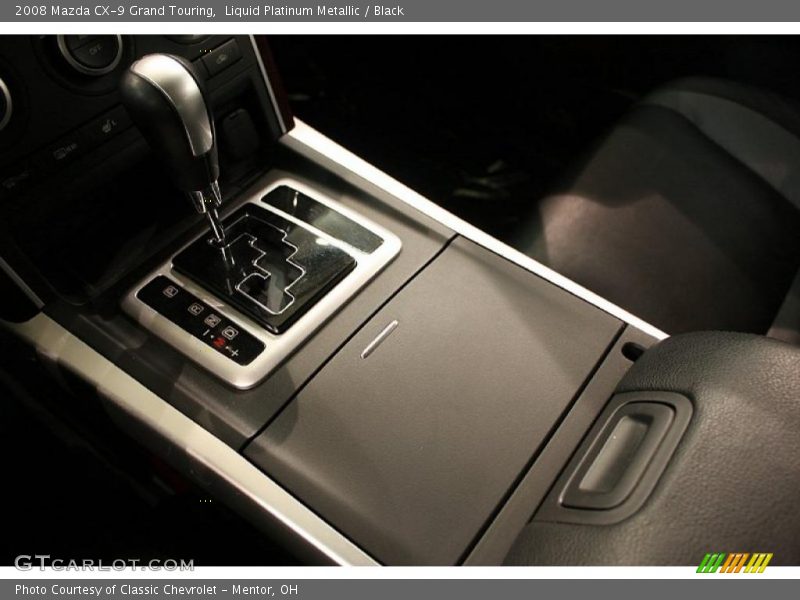 Liquid Platinum Metallic / Black 2008 Mazda CX-9 Grand Touring