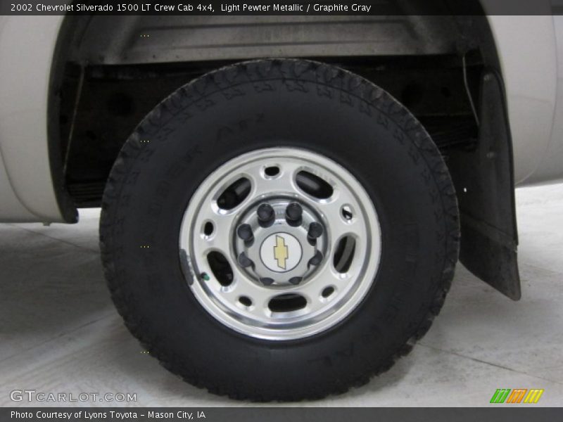  2002 Silverado 1500 LT Crew Cab 4x4 Wheel