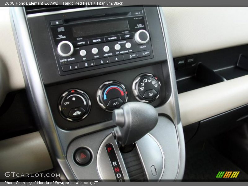 Tango Red Pearl / Titanium/Black 2008 Honda Element EX AWD