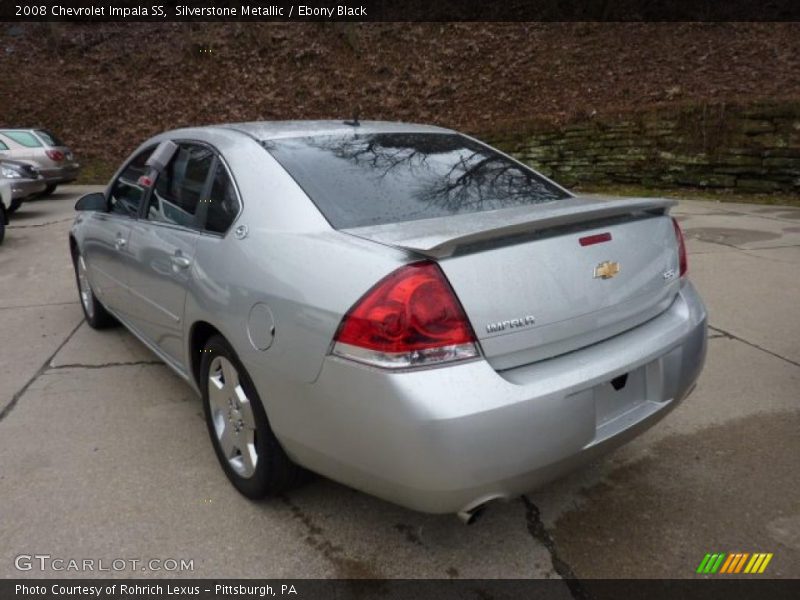Silverstone Metallic / Ebony Black 2008 Chevrolet Impala SS