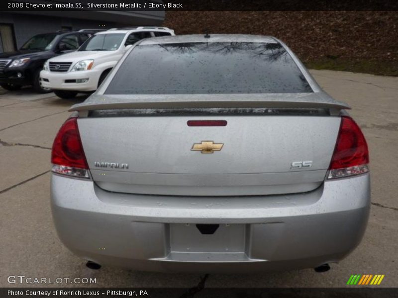 Silverstone Metallic / Ebony Black 2008 Chevrolet Impala SS