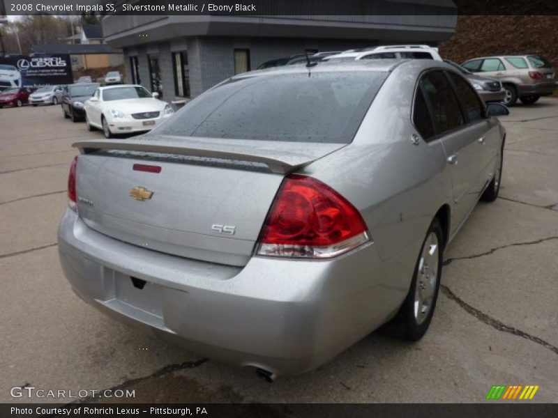 Silverstone Metallic / Ebony Black 2008 Chevrolet Impala SS