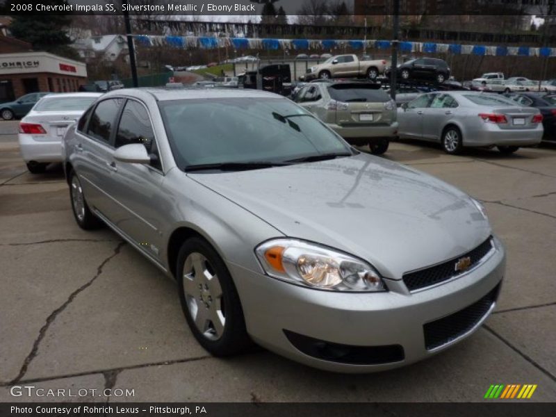 Silverstone Metallic / Ebony Black 2008 Chevrolet Impala SS