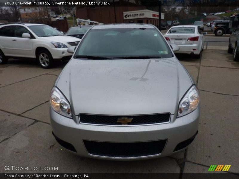 Silverstone Metallic / Ebony Black 2008 Chevrolet Impala SS