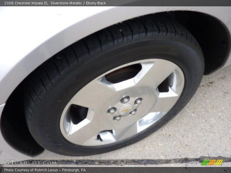 Silverstone Metallic / Ebony Black 2008 Chevrolet Impala SS