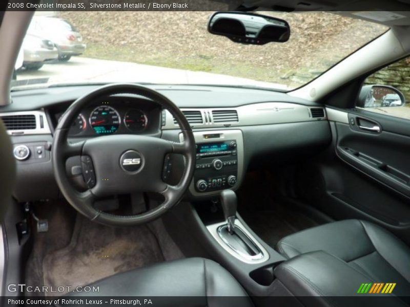 Silverstone Metallic / Ebony Black 2008 Chevrolet Impala SS