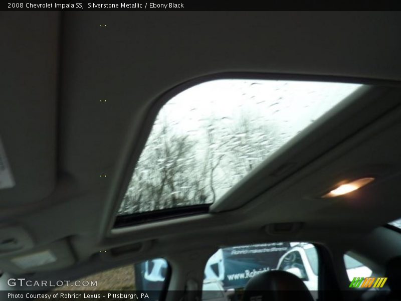 Silverstone Metallic / Ebony Black 2008 Chevrolet Impala SS