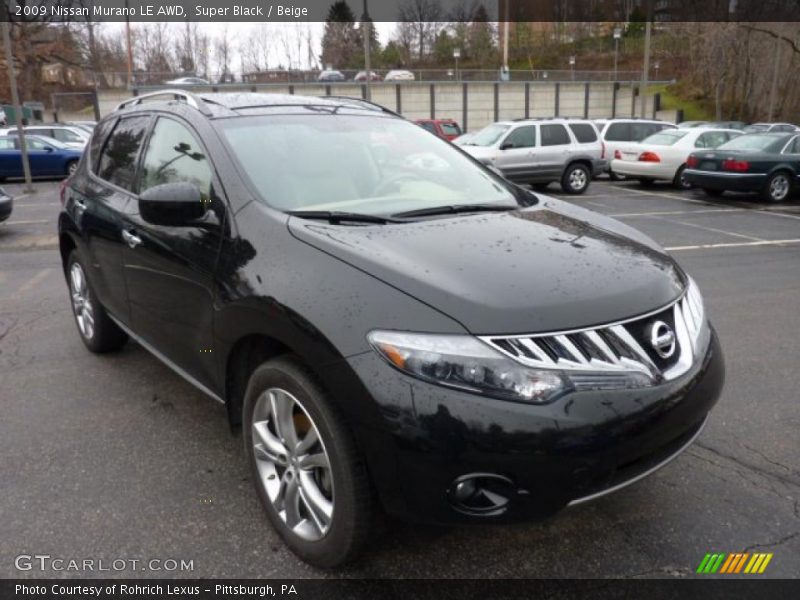 Front 3/4 View of 2009 Murano LE AWD