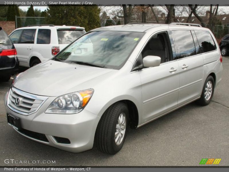 Front 3/4 View of 2009 Odyssey EX