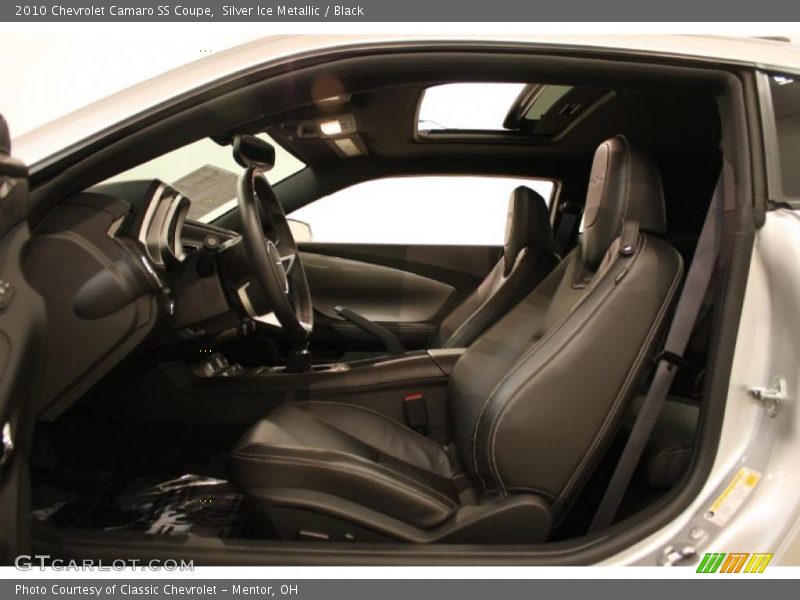  2010 Camaro SS Coupe Black Interior