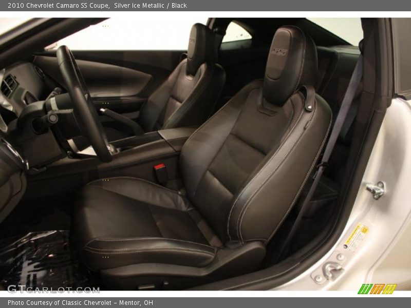  2010 Camaro SS Coupe Black Interior