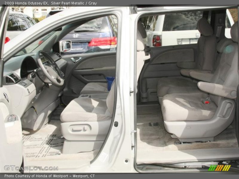  2009 Odyssey EX Gray Interior