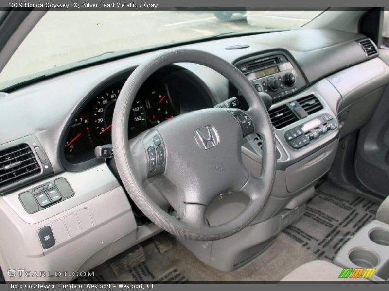 Dashboard of 2009 Odyssey EX
